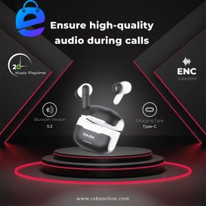 RABA C21 ENC True Wireless Earbuds