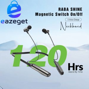 RABA SHINE 120H Magnetic On/Off Neckband (5 Voice Change)