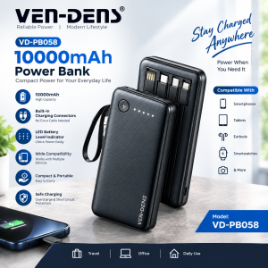 VEN-DENS VD-PB058 10000mAh Power Bank